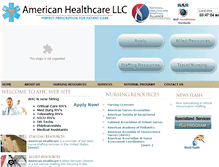 Tablet Screenshot of ahcprovider.com